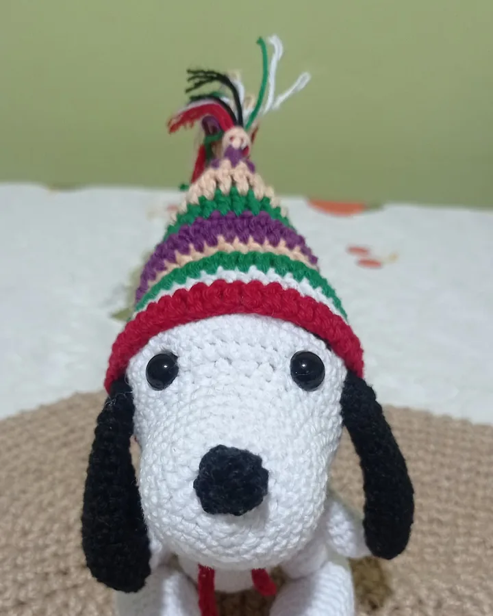 Snoopy con chullo